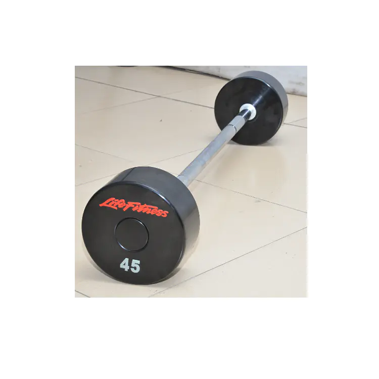 LJ-06 Straight and curl barbell