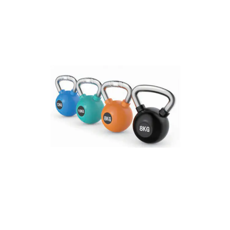 LJ-11B Colorful Rubber kettlebell
